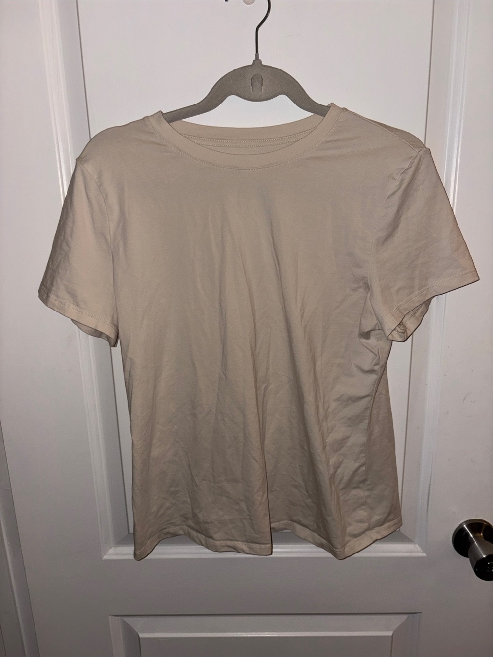 a new day women’s Short Sleeve Crew T-Shirt - Beige